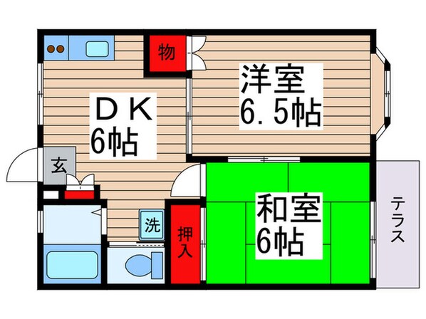 サンレイム１１の物件間取画像